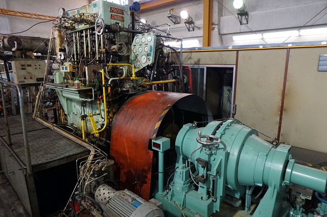 Four-Stroke Cycle Marine Diesel Engine